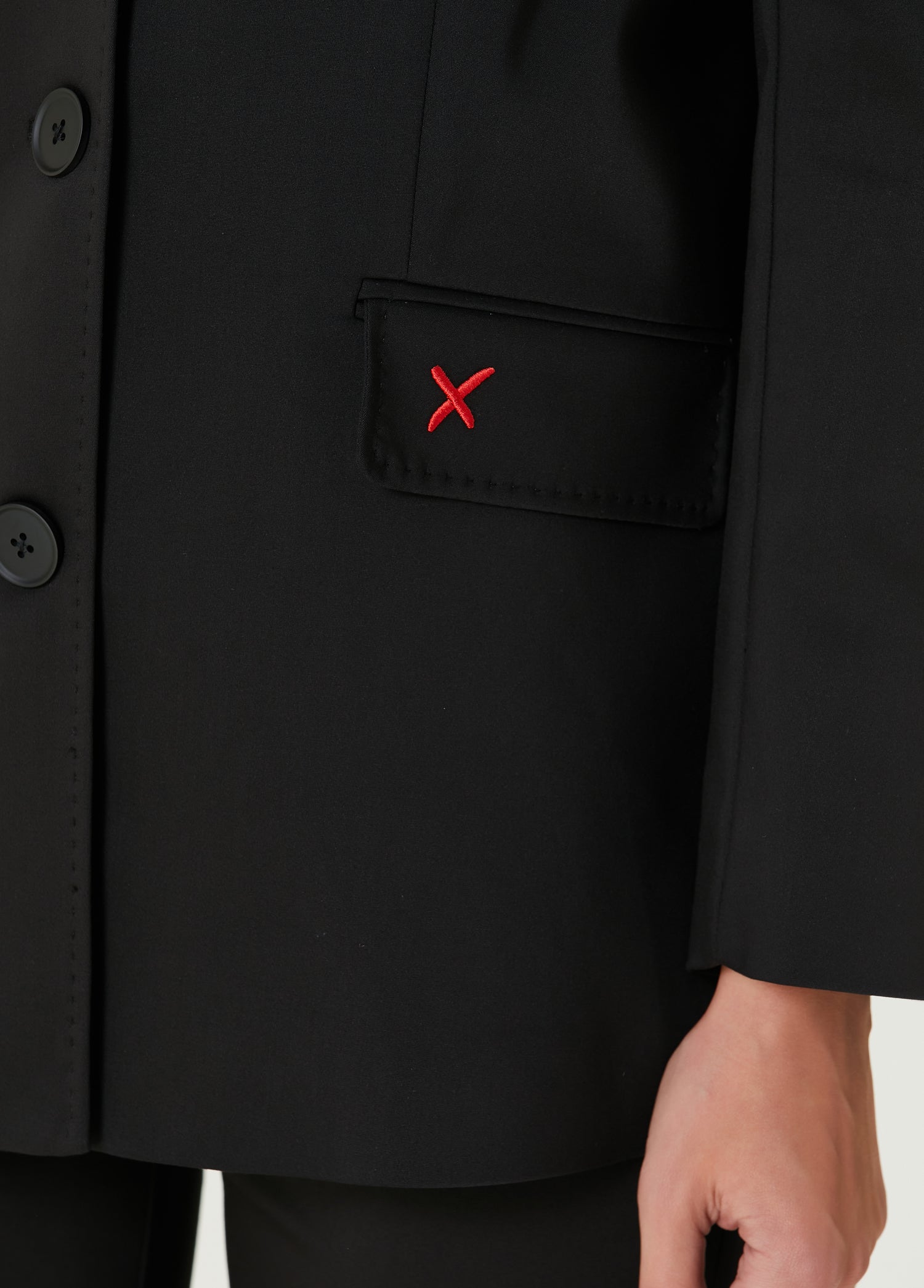 Cotton Classic Blazer - Black